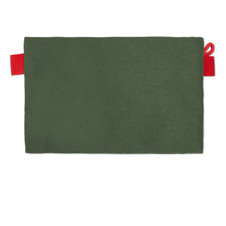 Bolsa pequeña con cremallera | Verde oliva- Imagen del producto n°1
