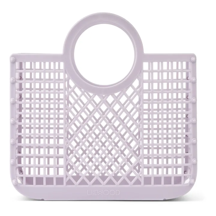 Panier Matière Recyclée Samantha | Mauve- Image produit n°0