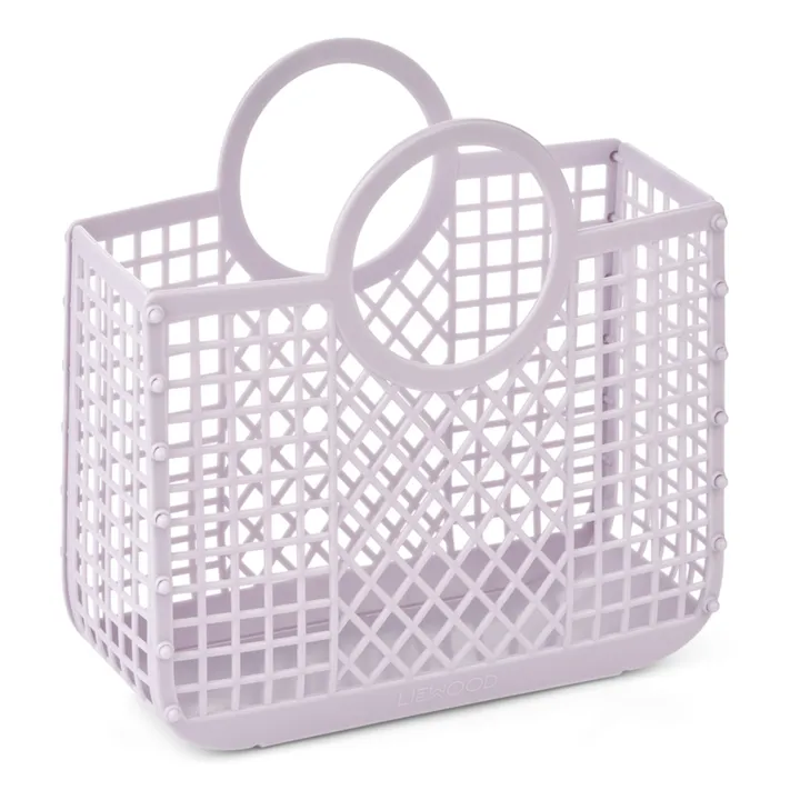 Panier Matière Recyclée Samantha | Mauve- Image produit n°1