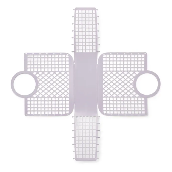 Panier Matière Recyclée Samantha | Mauve- Image produit n°2