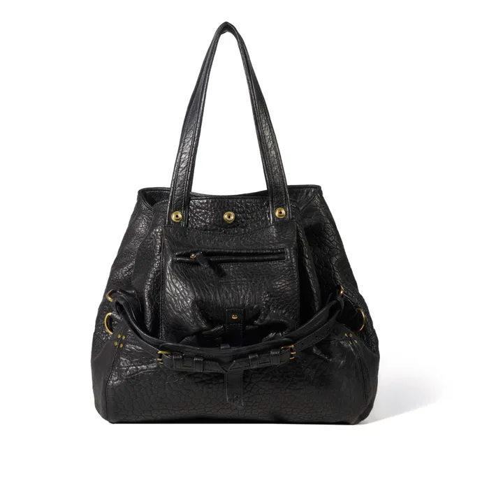 Billy Lambskin Handbag - M | Black- Product image n°0