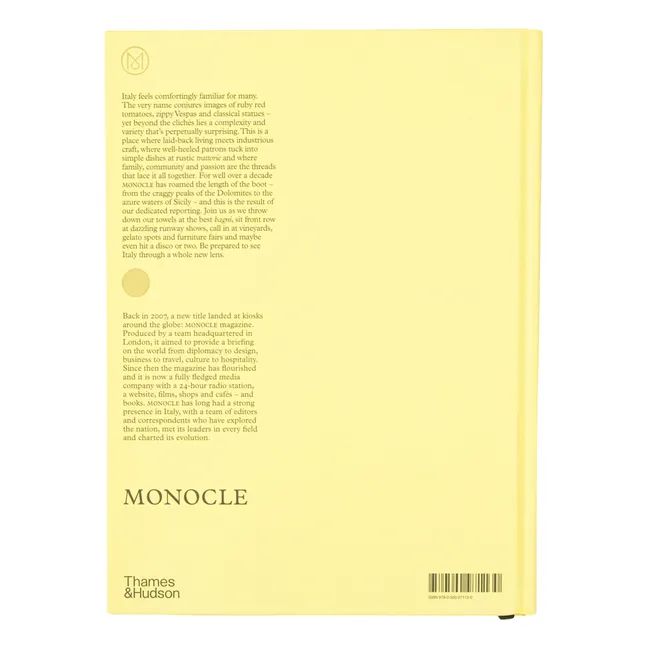 The Monocle Book of Italy (Il libro Monocle dell'Italia) - Lingua: inglese