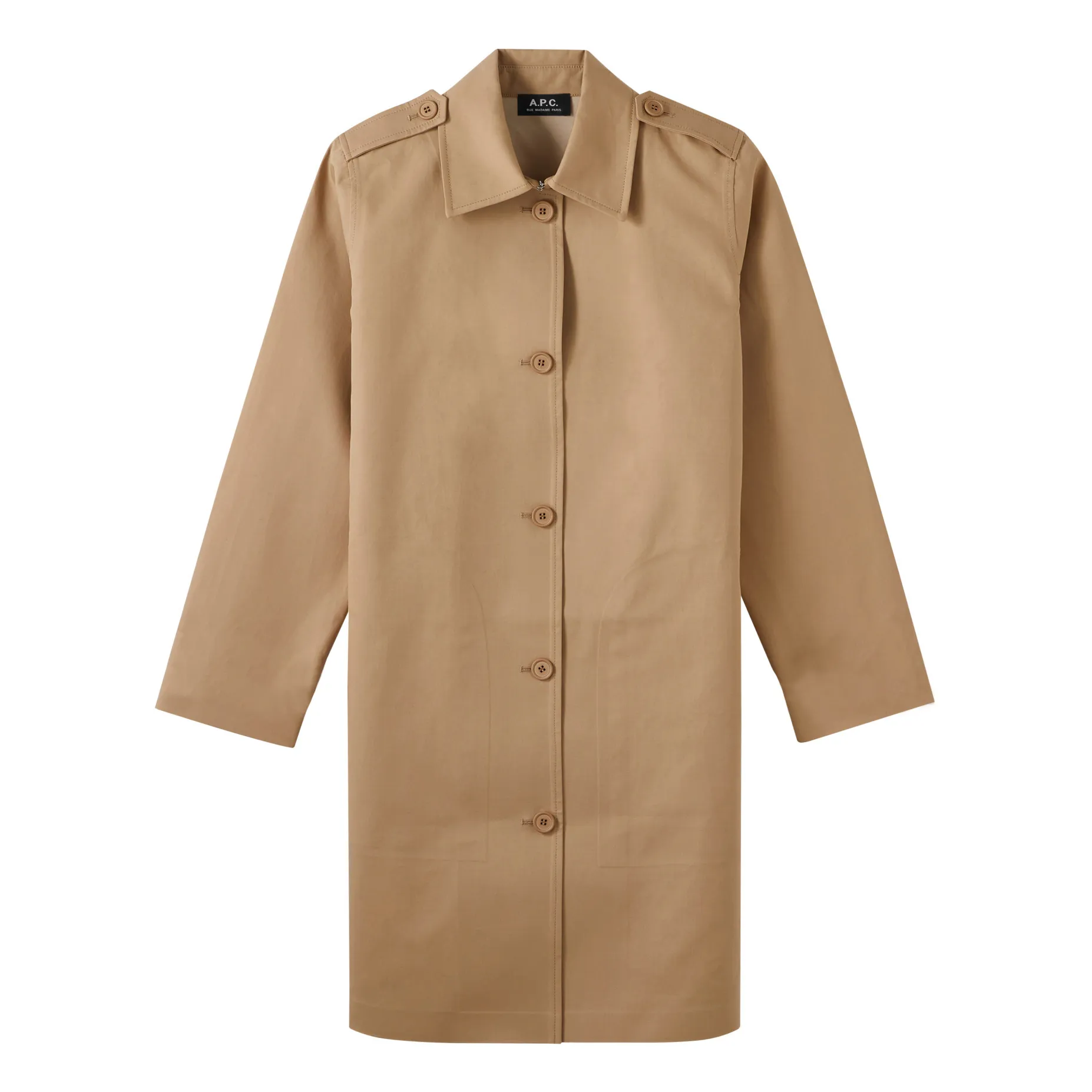 A.p.c. Beige Justine Coat