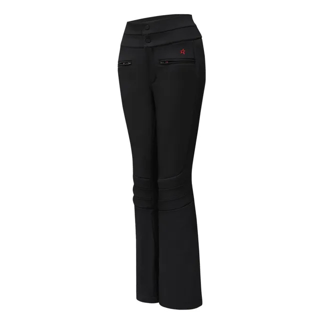 Pantalon de Ski Aurora Taille Haute Flare | Noir