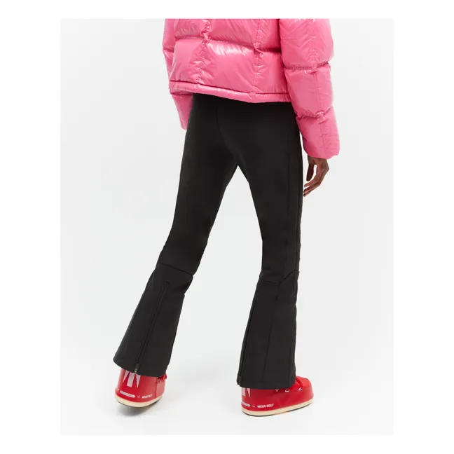 Pantalon de Ski Aurora Taille Haute Flare | Noir