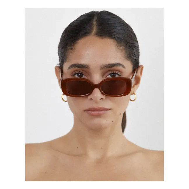 Sonnenbrille Zou Bisou | Schokoladenbraun