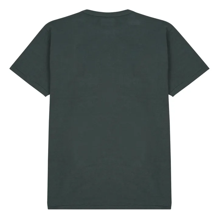 Camiseta de hombre Haleiwa Algodón reciclado 260 g | Verde Abeto- Imagen del producto n°1