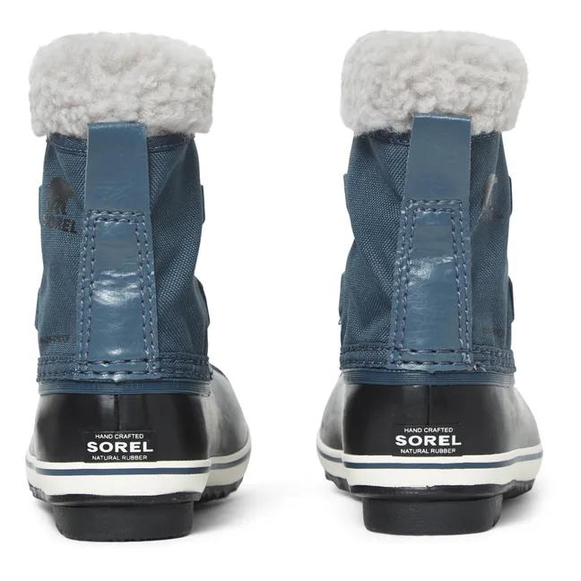 Yoot Pac Nylon Fur-Lined Boots | Grey blue