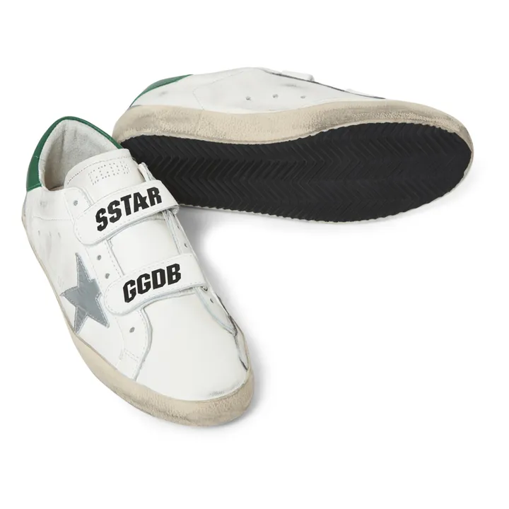 Zapatillas de cuero Old School | Blanco- Imagen del producto n°1