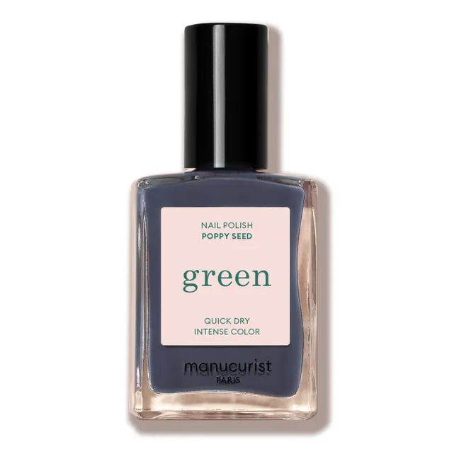 Green Nail Polish - 15 ml | Poppy Seed