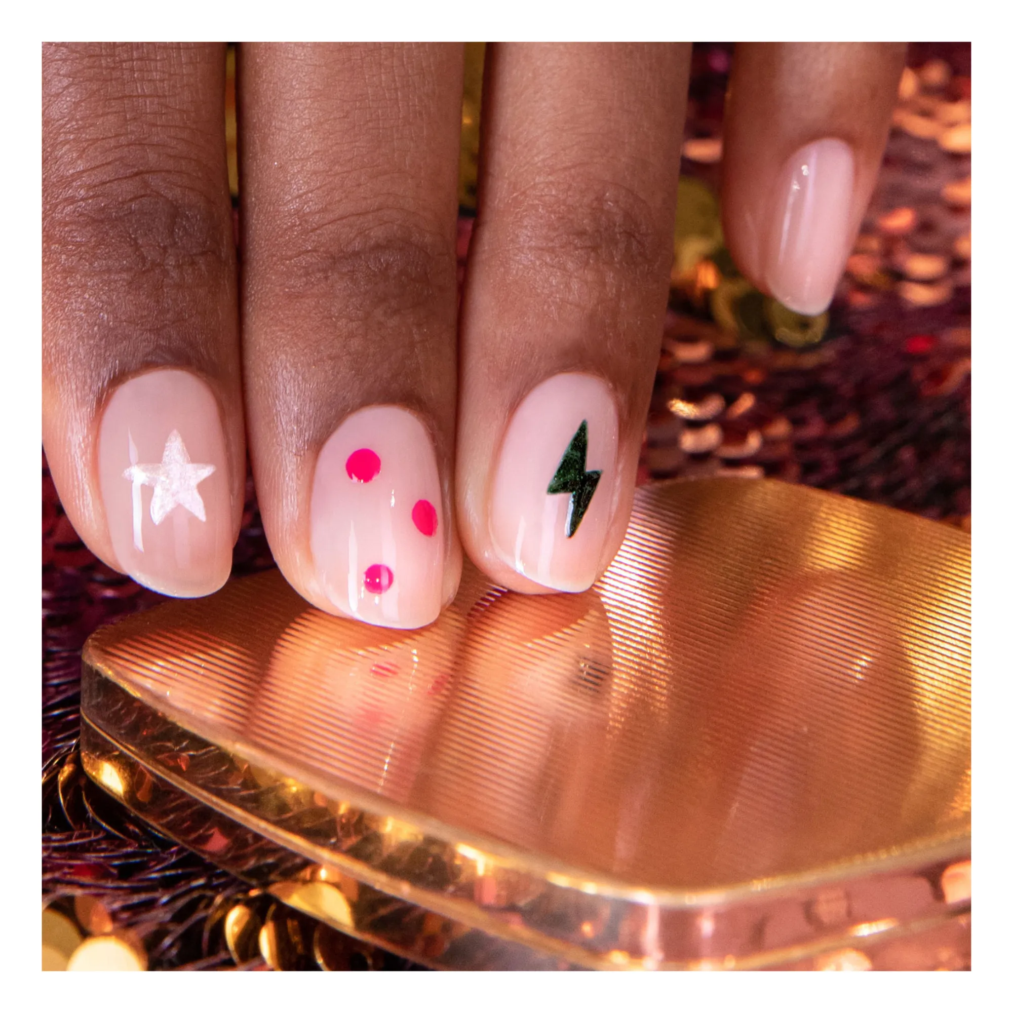Esmalte de uñas Green -15 ml | Rosa Fushia- Imagen del producto n°3