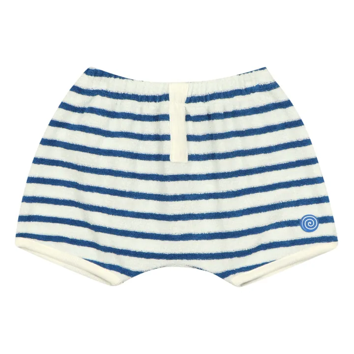 Pantalones cortos de rizo Puck | Azul Marino- Imagen del producto n°0