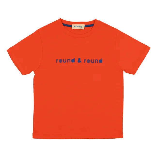 Camiseta Round & Round | Rojo