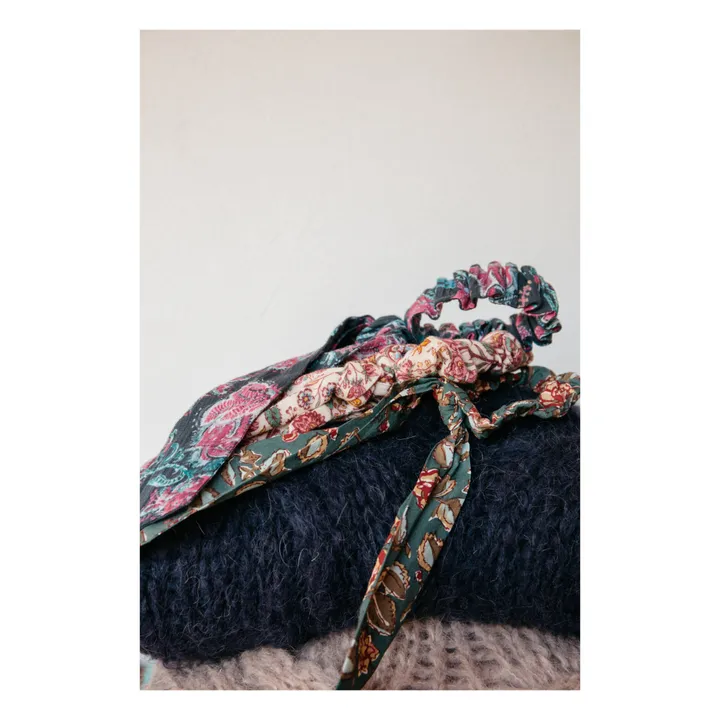 Haarband Tuch Bio-Baumwolle Akimmi - Damenkollektion  | Grün- Produktbild Nr. 2
