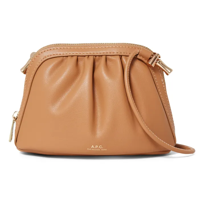 Ninon Small Smooth Leather Purse | Caramel- Product image n°0