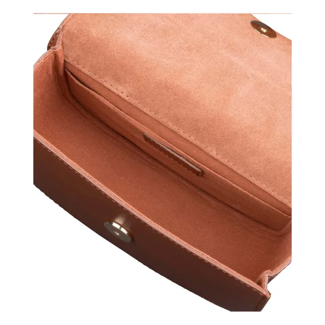 Genève Mini Smooth Leather Bag | Hazel