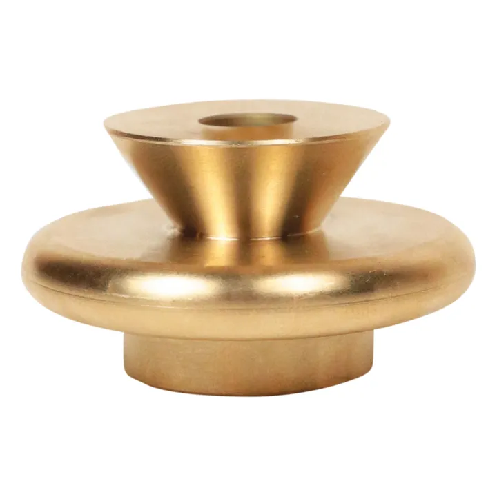 Kerzenhalter aus Messing XS | Gold- Produktbild Nr. 0