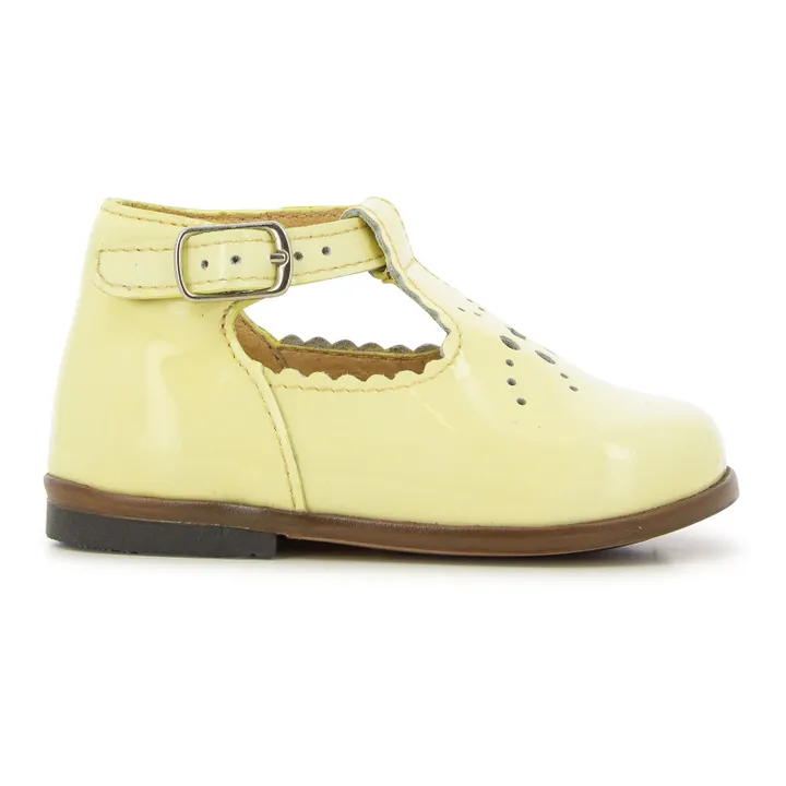 Zeus Flo Mary Janes | Pale yellow- Product image n°0