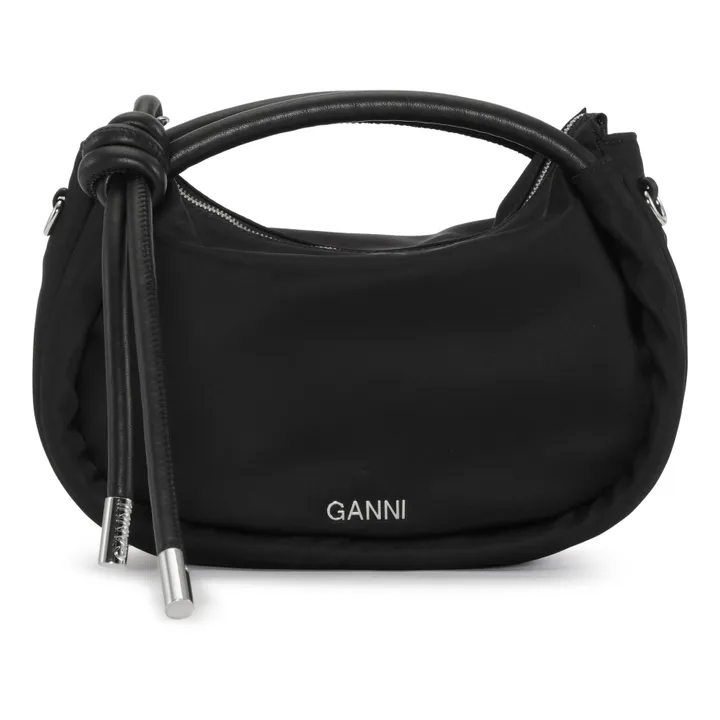 Ganni - Mini Knot Bag - Black | Smallable