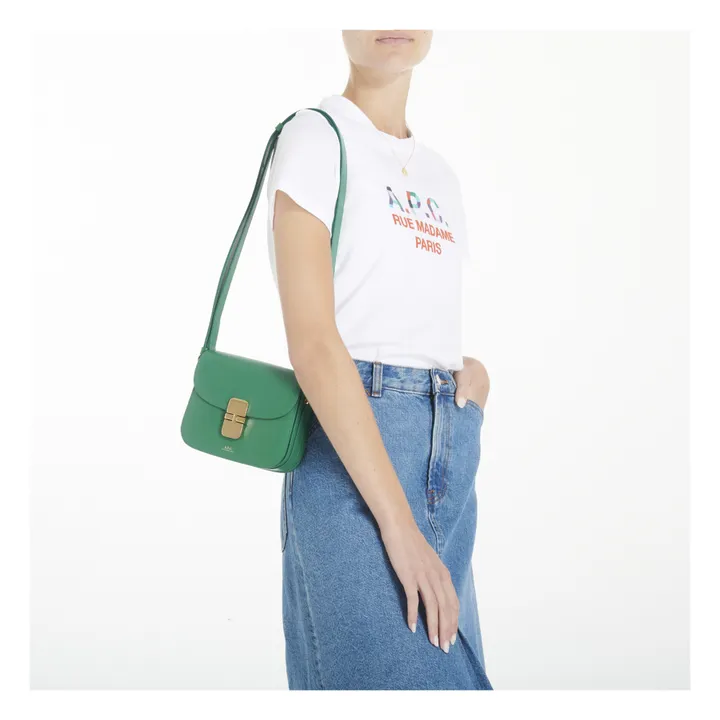 Mini borsa Grace in pelle liscia | Verde- Immagine del prodotto n°1