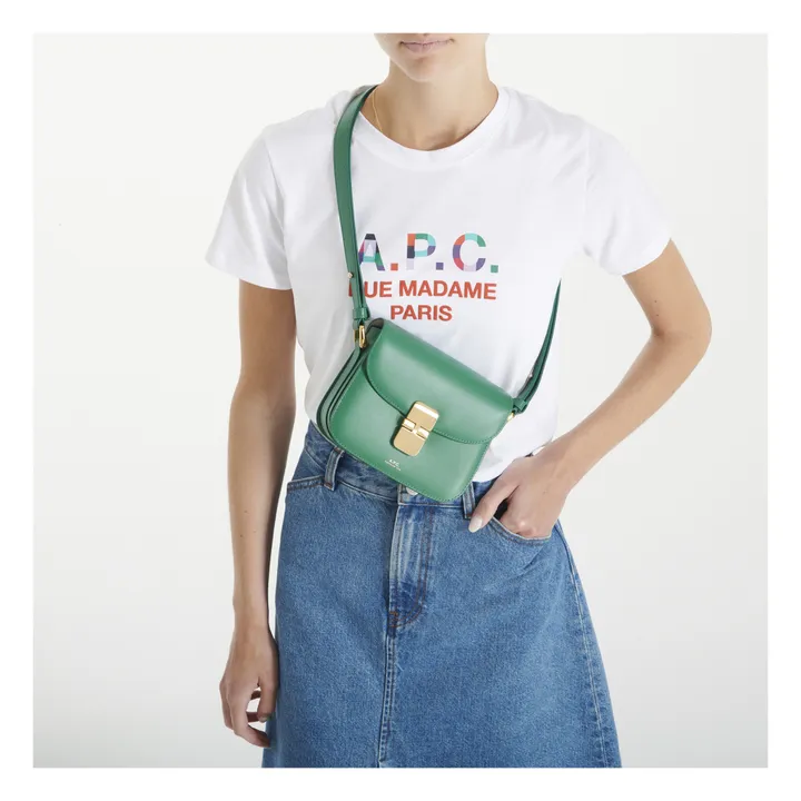 Mini borsa Grace in pelle liscia | Verde- Immagine del prodotto n°3