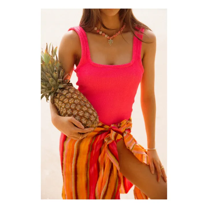Maillot 1 pièce Pamela | Rose- Image produit n°1