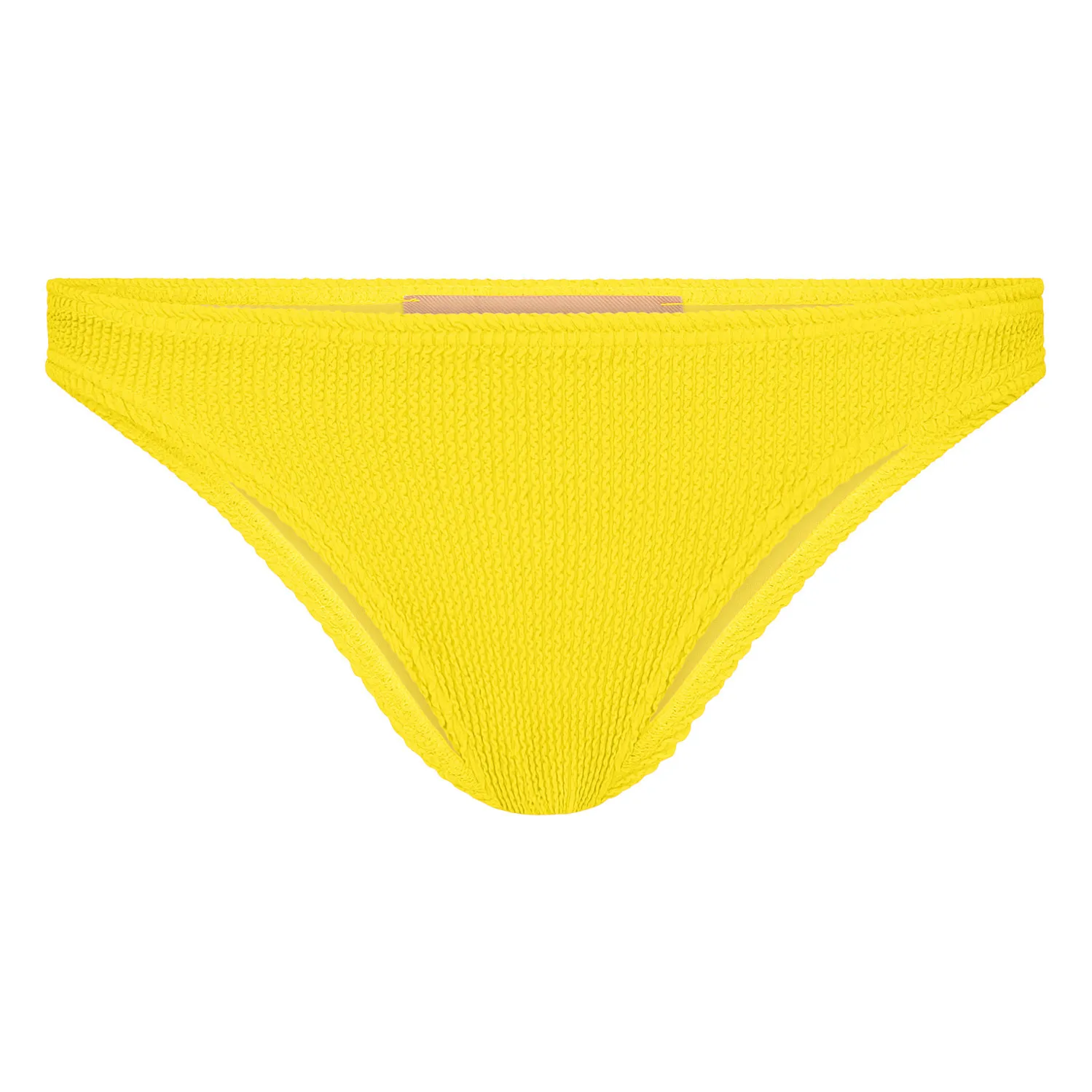 Araminta James Yellow Crinkle Bikini Bottoms