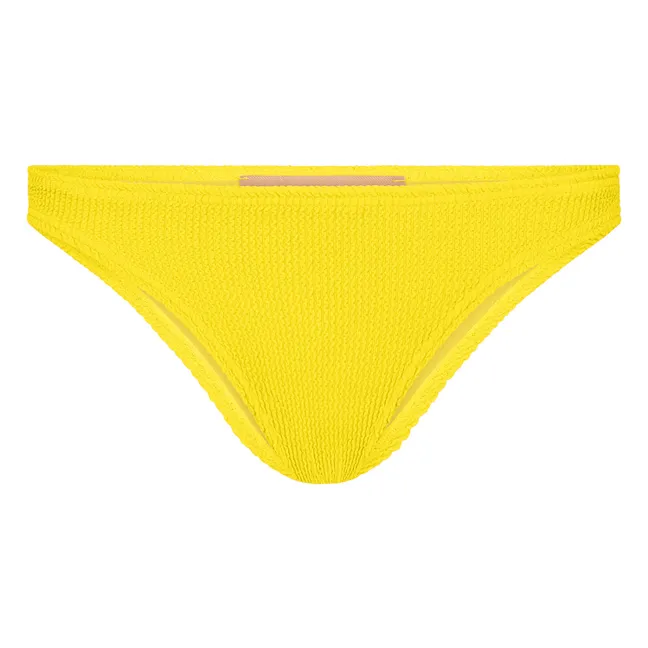 Crinkle Bikini Bottoms | Yellow