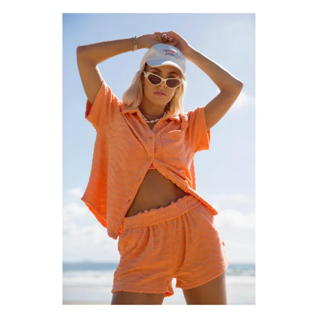 Completo con camicia Terry Wave | Arancione