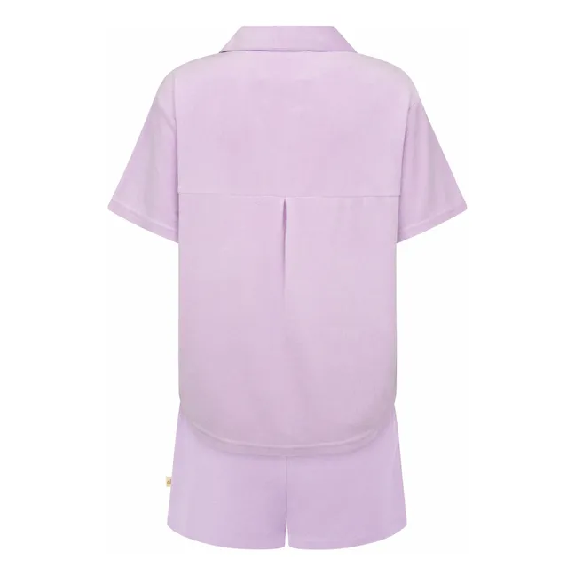 Ensemble Chemise Terry | 	Lilas