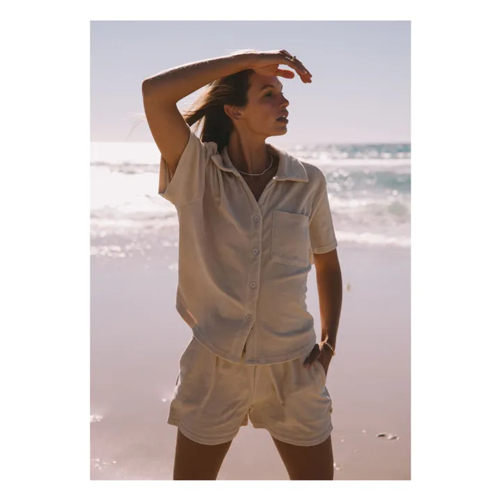 Ensemble Chemise Terry | Beige- Image produit n°1
