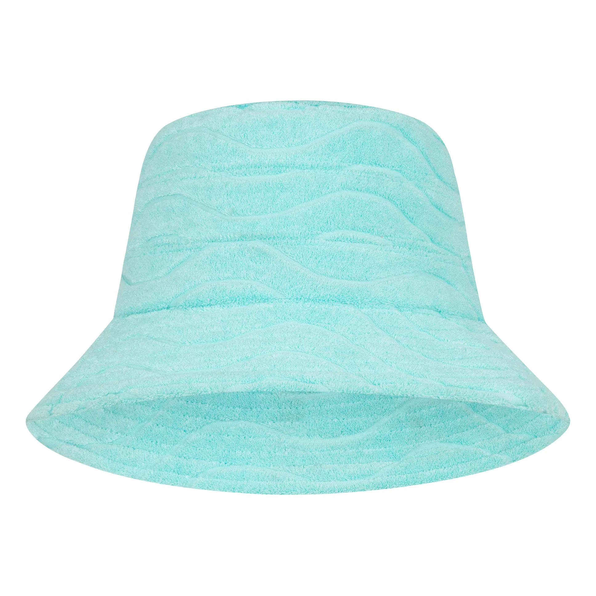 Araminta James Light Blue Terry Wave Bucket Hat