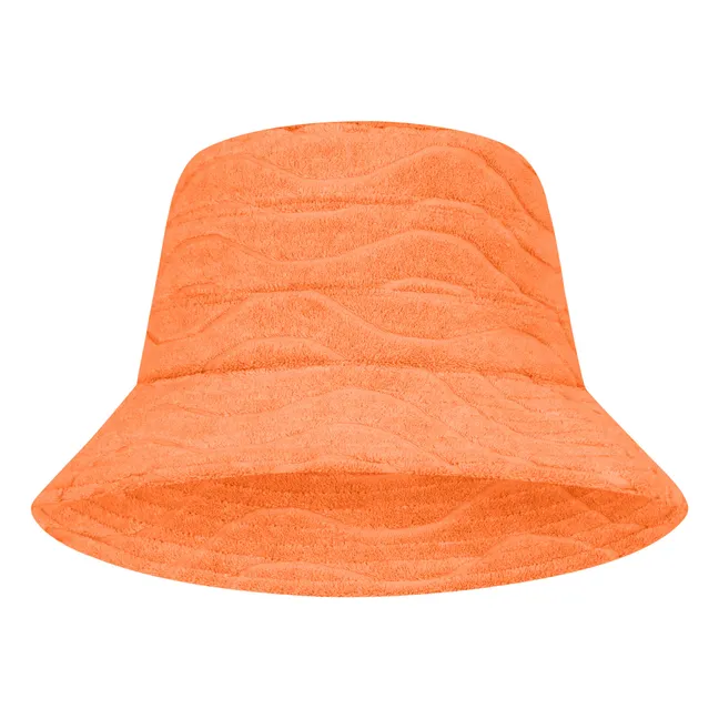 Bucket Hat Terry Wave | Orange