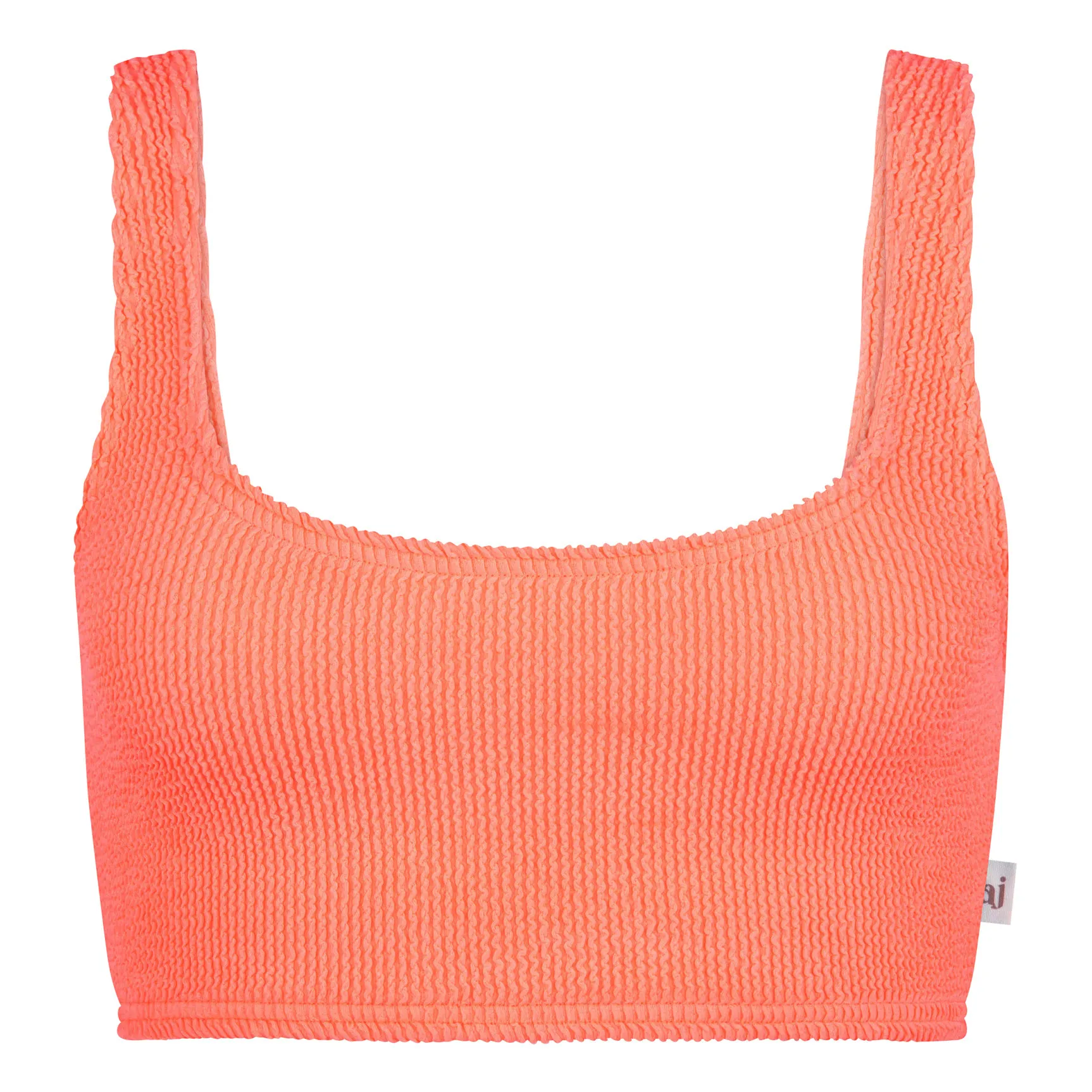 Araminta James Orange Hoola Bikini Top
