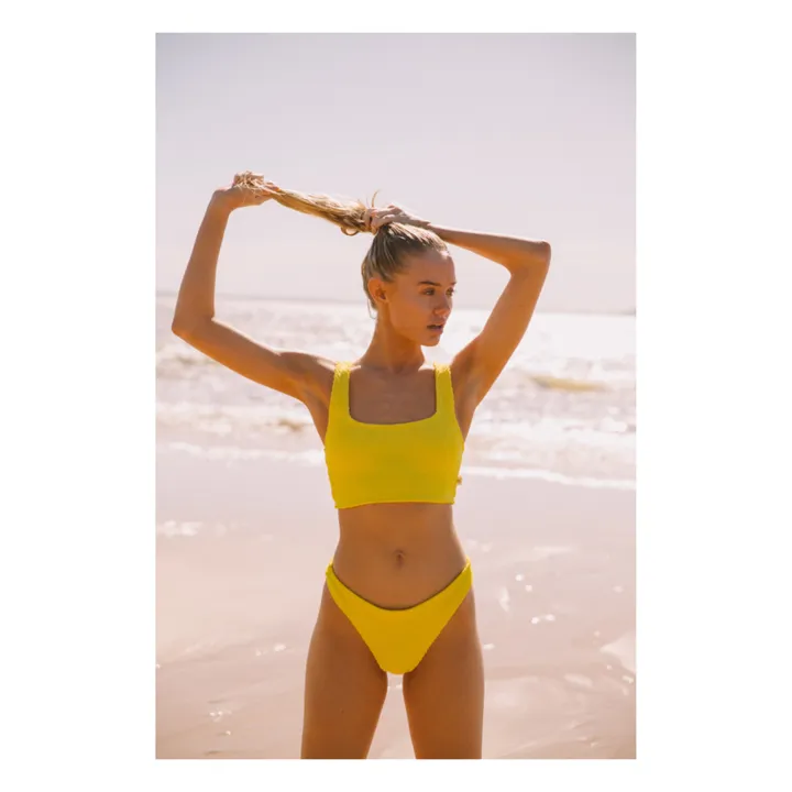 Hoola Bikini Top | Yellow- Product image n°1
