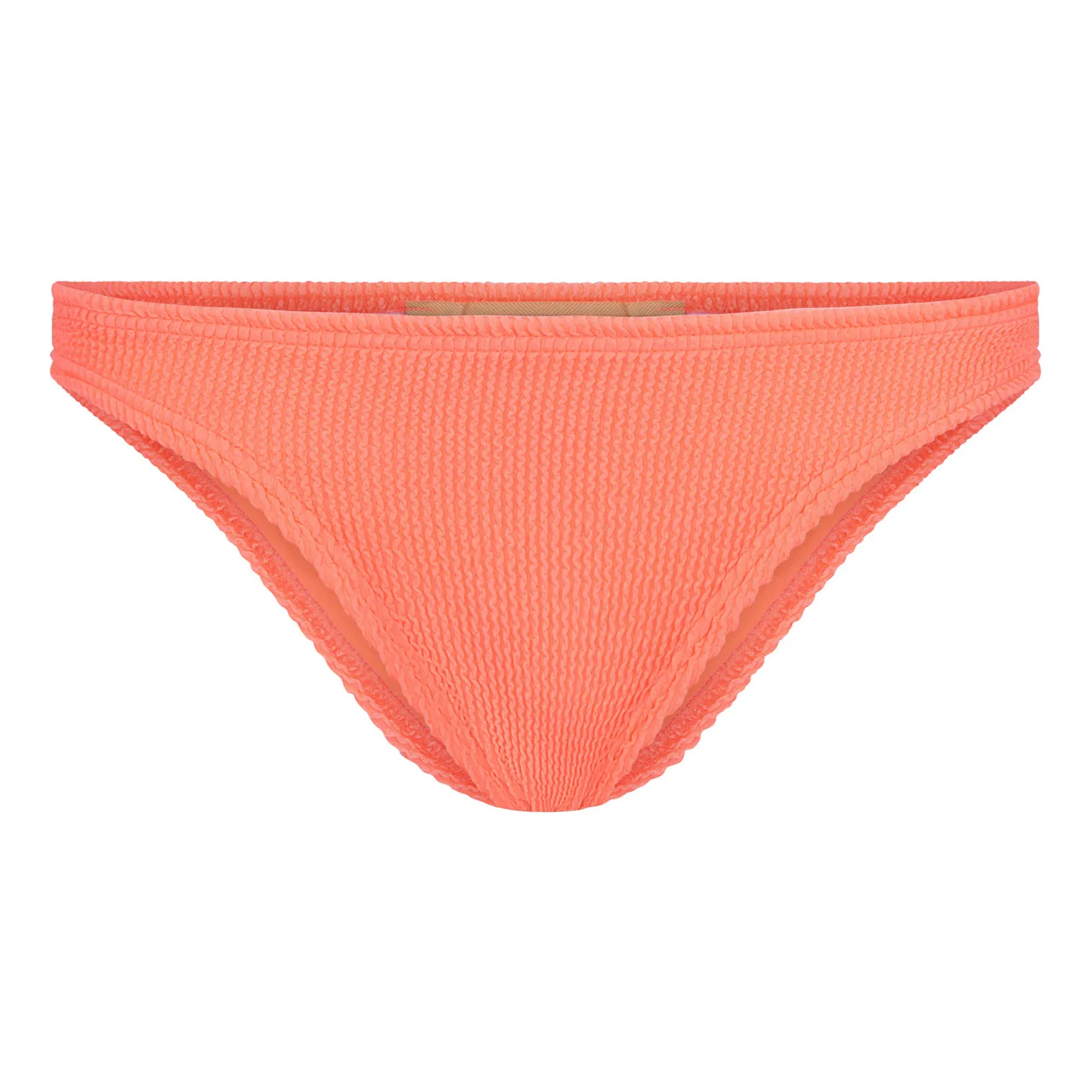 Araminta James Orange Crinkle Bikini Bottoms