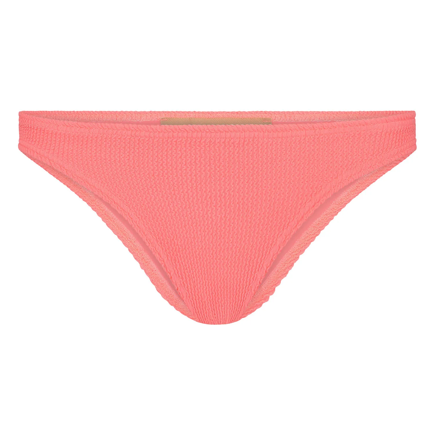 Araminta James Coral Crinkle Bikini Bottoms