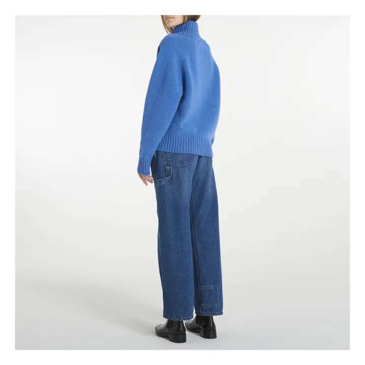 Pullover Eis Merino | Blau- Produktbild Nr. 2