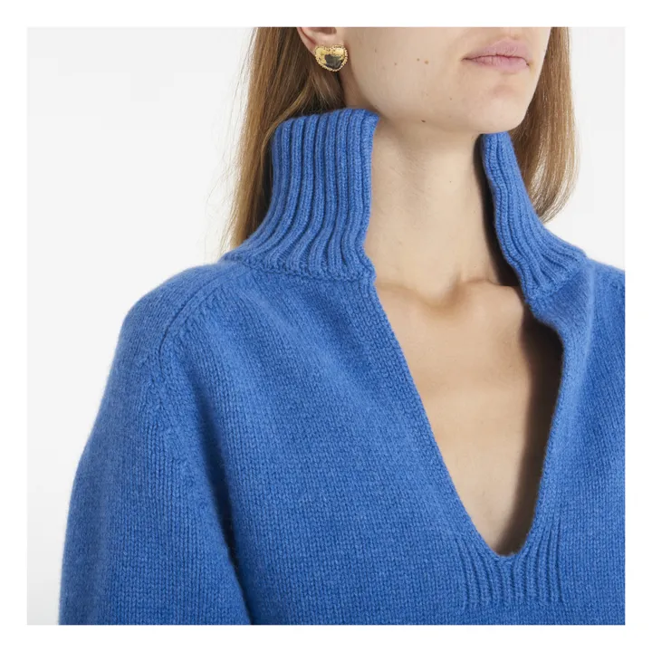 Pullover Eis Merino | Blau- Produktbild Nr. 3