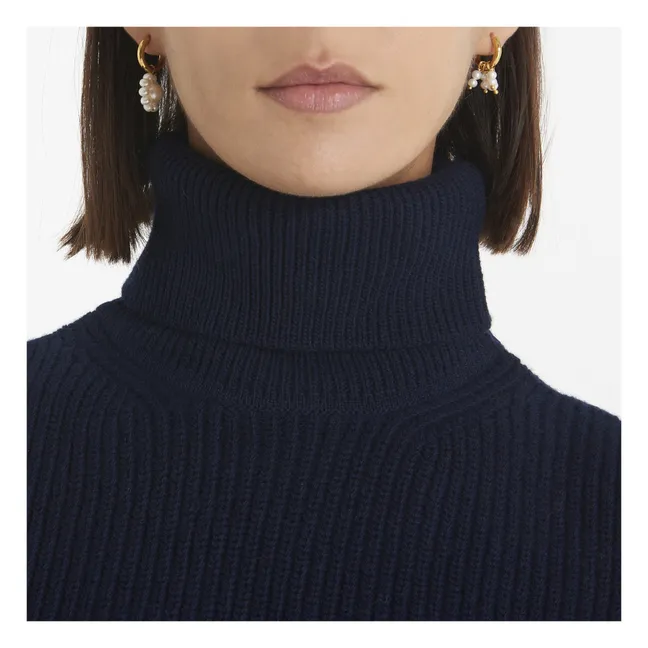 Boucles d'Oreilles Perlées | Blanc