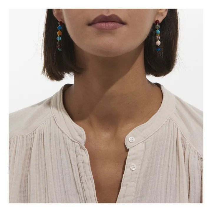 Quarra Earrings | Pink- Product image n°1