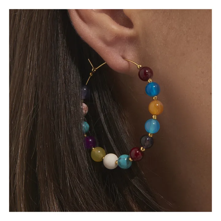 Quarra Earrings | Pink- Product image n°2