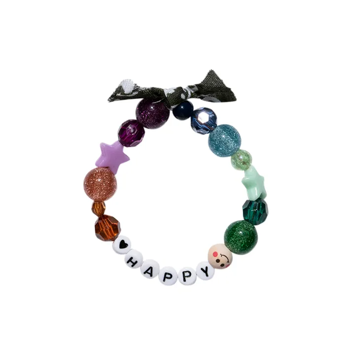 Joyful Happy Bracelet | Green- Product image n°0
