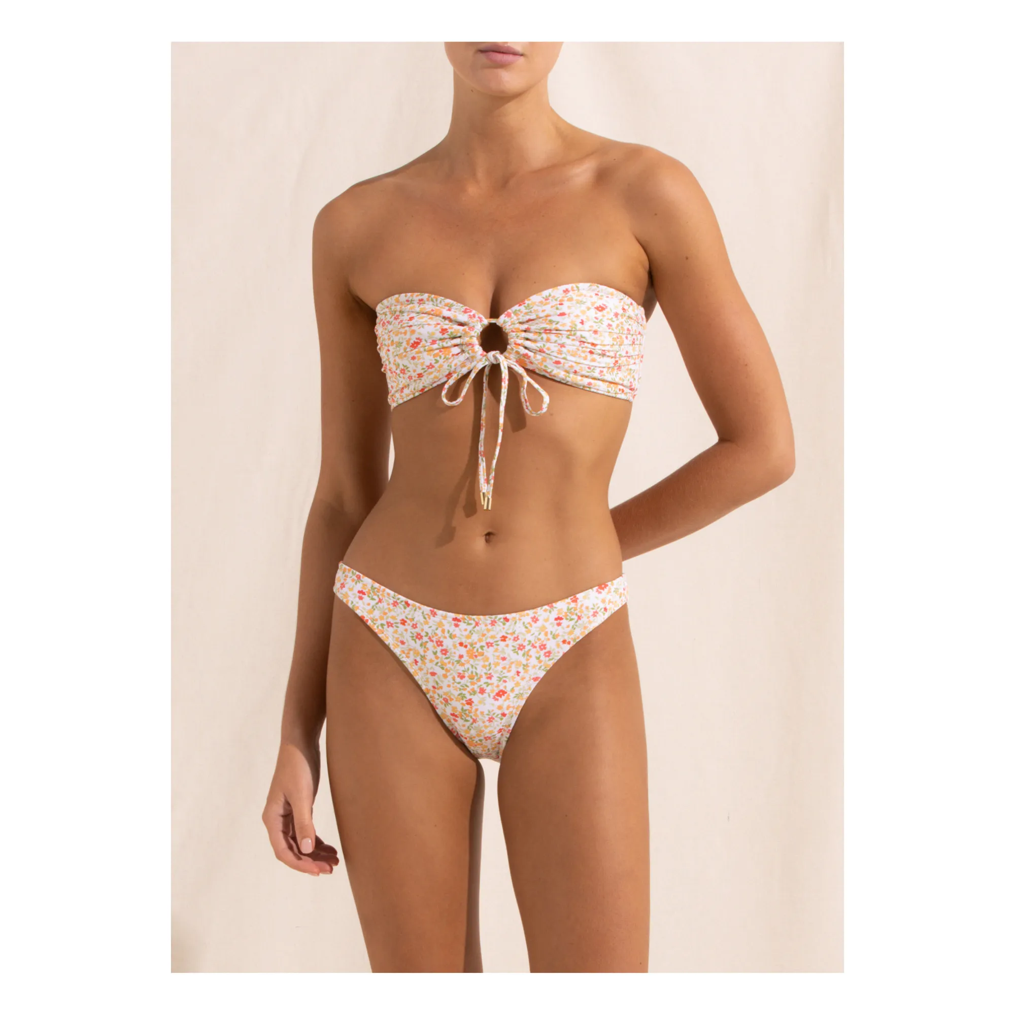 Bas de Maillot Floret | Jaune- Image produit n°1