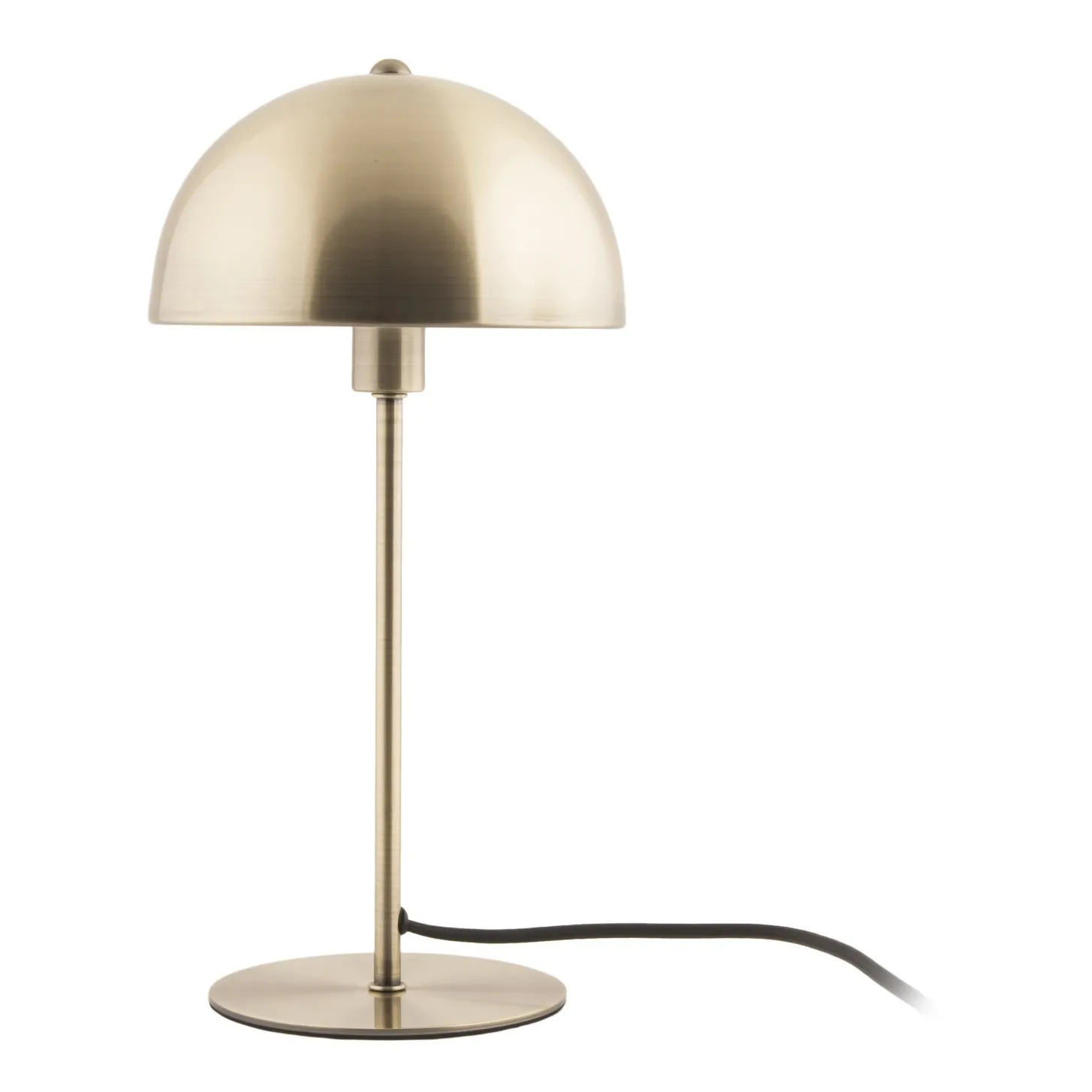 Present Time Gold Bonnet Table Lamp
