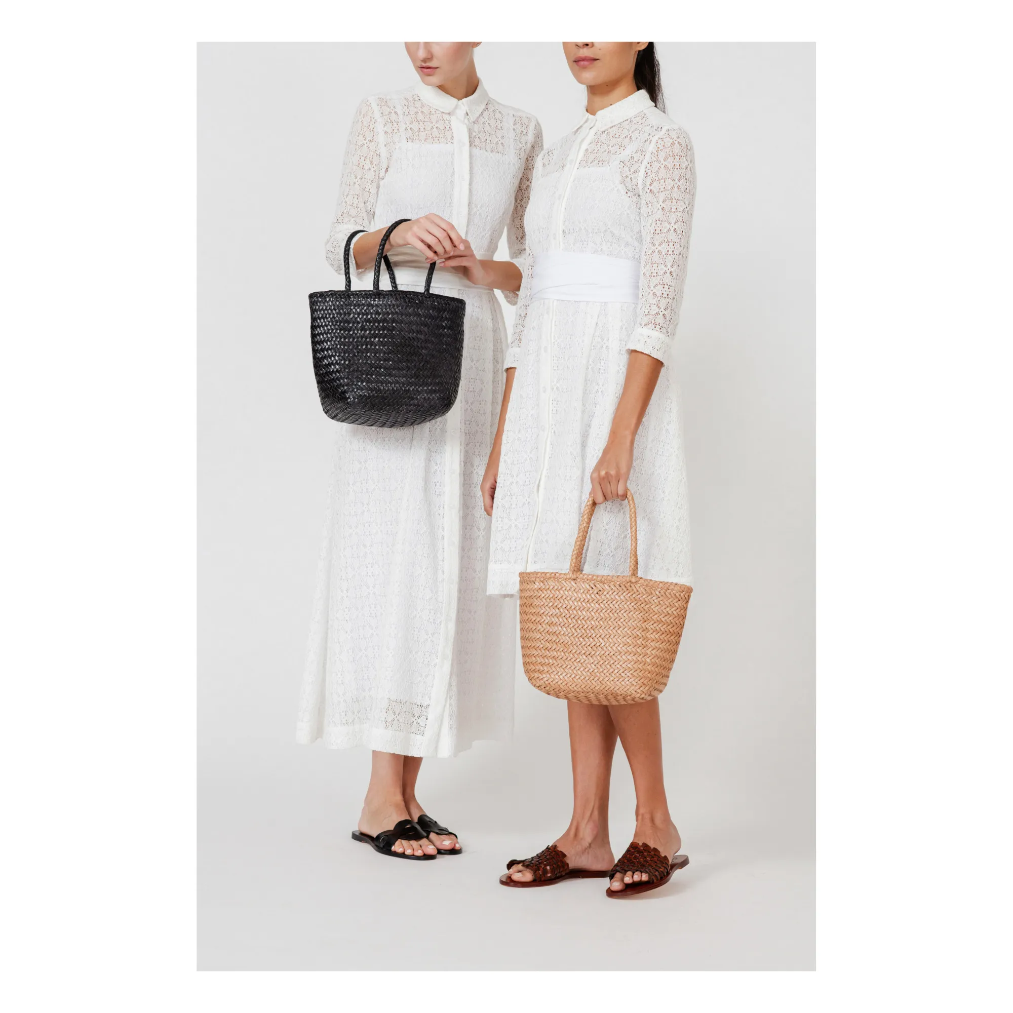Dragon Diffusion - Grace Small Basket - Beige | Smallable