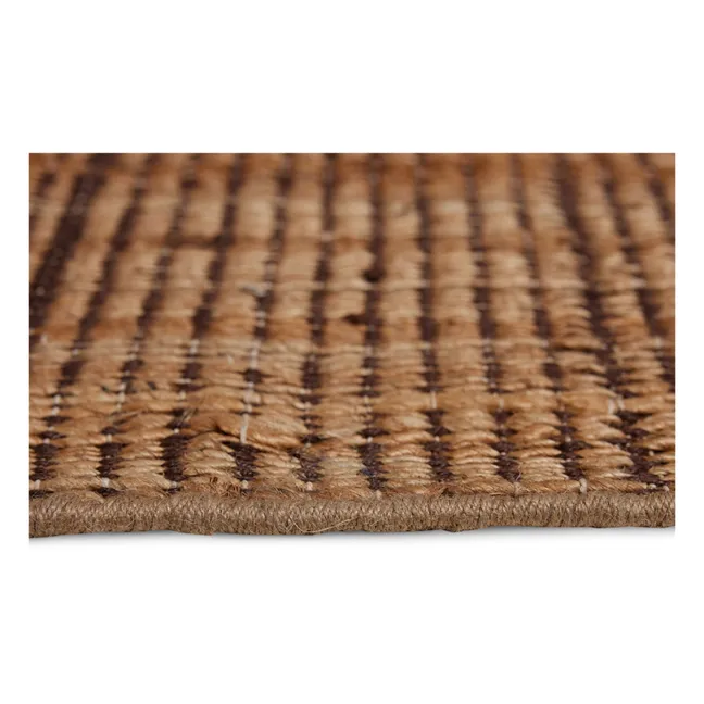 Tapis en jute | Brun