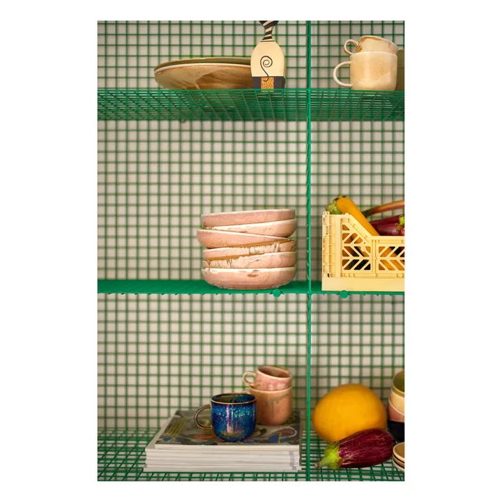 Taza y plato de porcelana Chef Ceramics | Rosa Viejo- Imagen del producto n°1