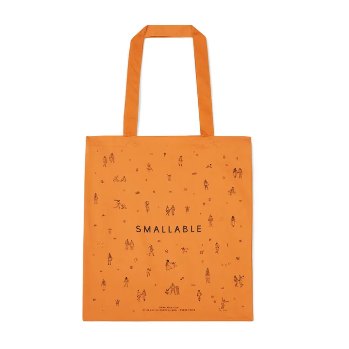 Smallable Classic Totebag - Size M | Pumpkin- Product image n°0