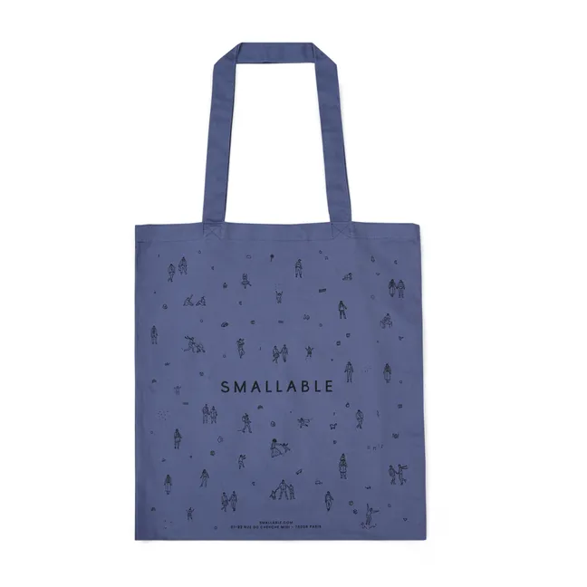Klassische Tote Bag Smallable - Größe M | Blau